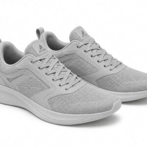 Men’s Light Grey Mesh Running Shoes